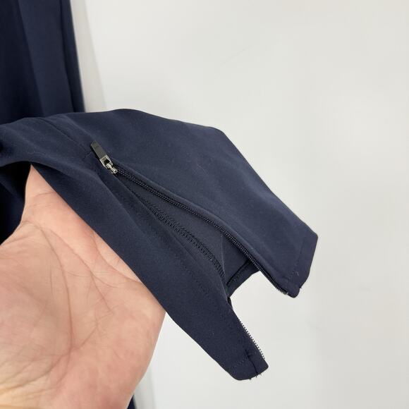 Uniqlo Theory Navy Blue AIRism Pants Leggings size XS Slim Fit Stretch - Picture 3 of 9